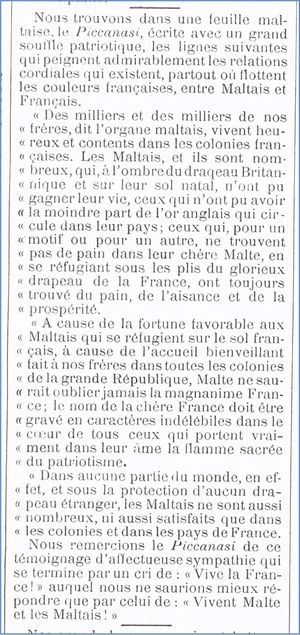 Carte du Canal de Sicile