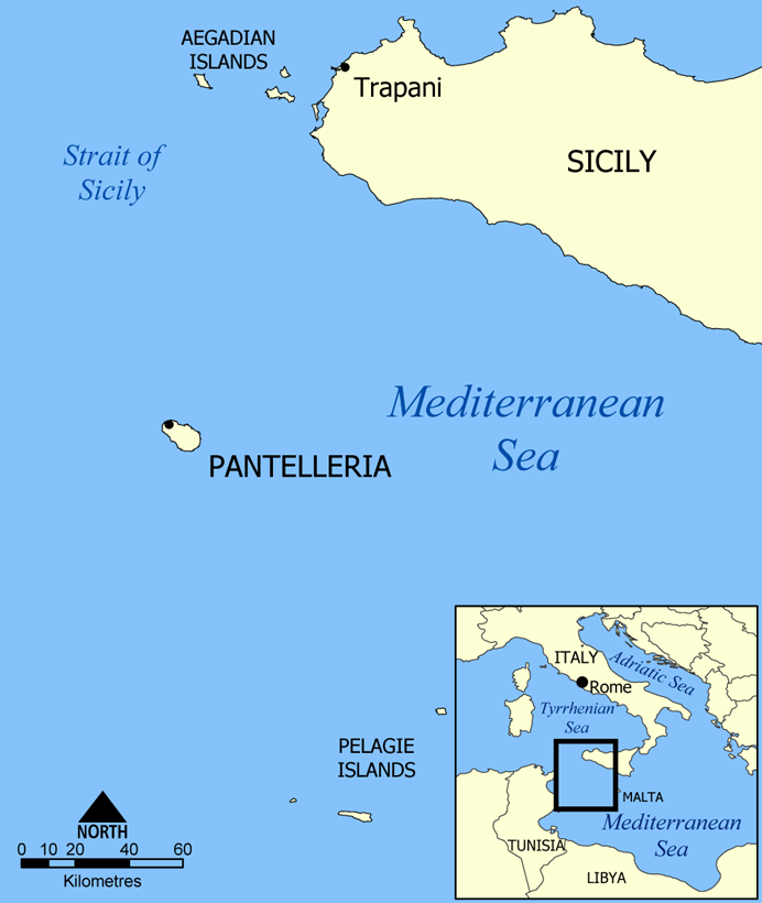 Carte de Pantelleria