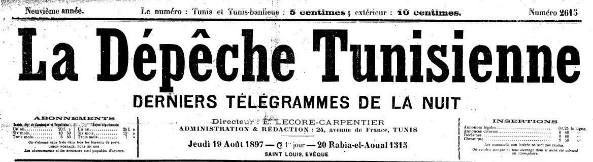 La D&eacute;p&eacute;che Tunisienne
